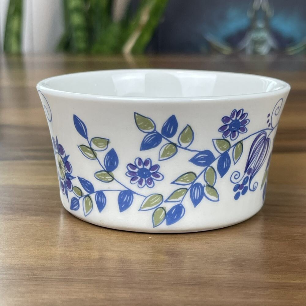 Figgjo Flint Turi Design Lotte Hand Painted Silkscreen Cream & Sugar Bowl Set - Picture 11 of 16